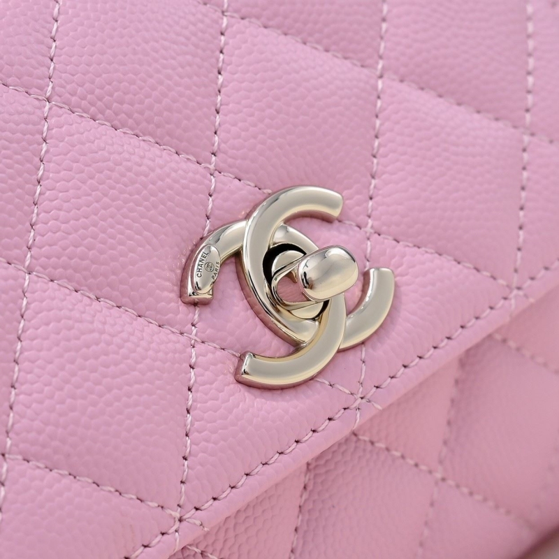 Ch**el top handle bags